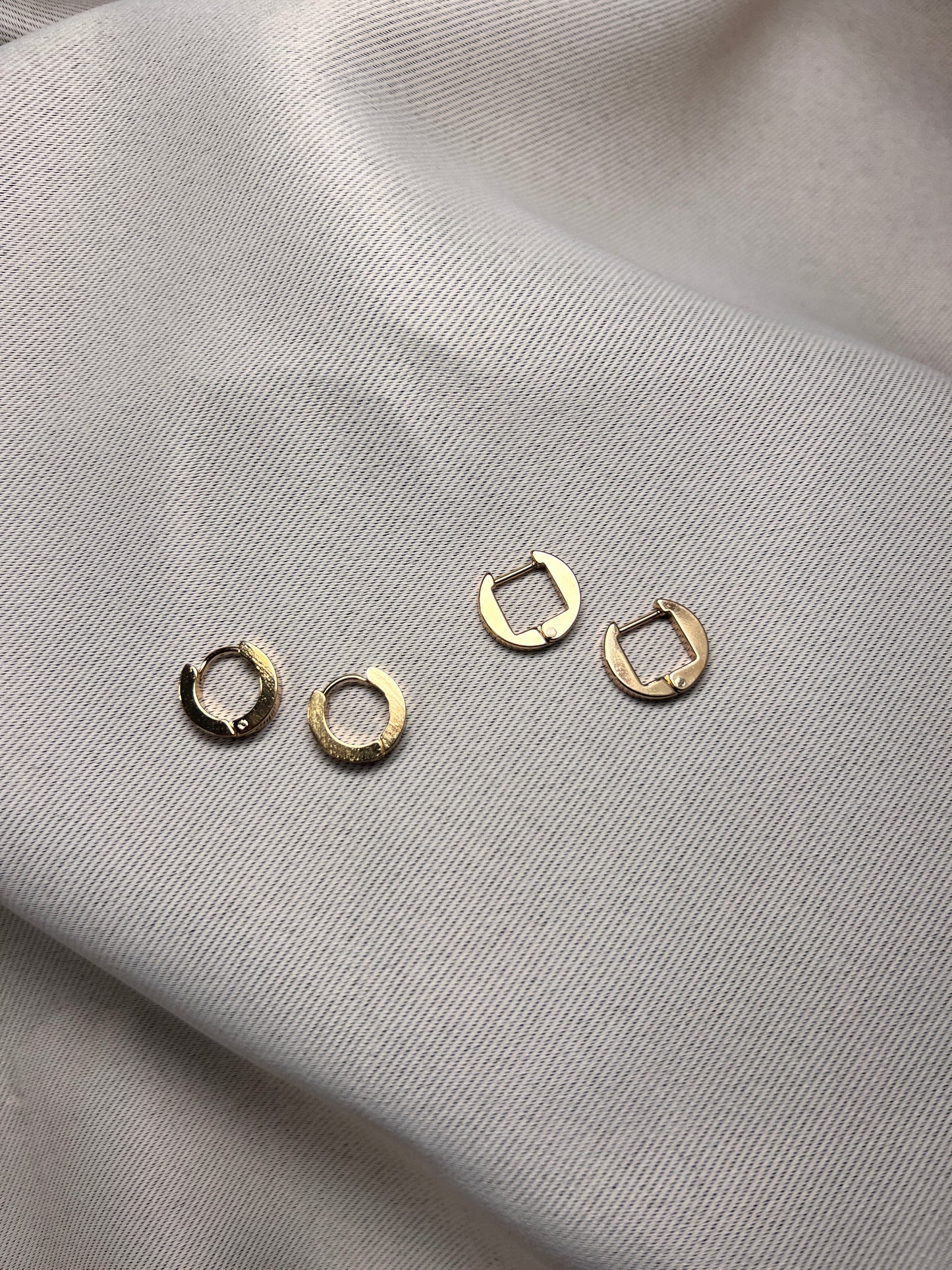 Ohrringe Hoops Classic Gold