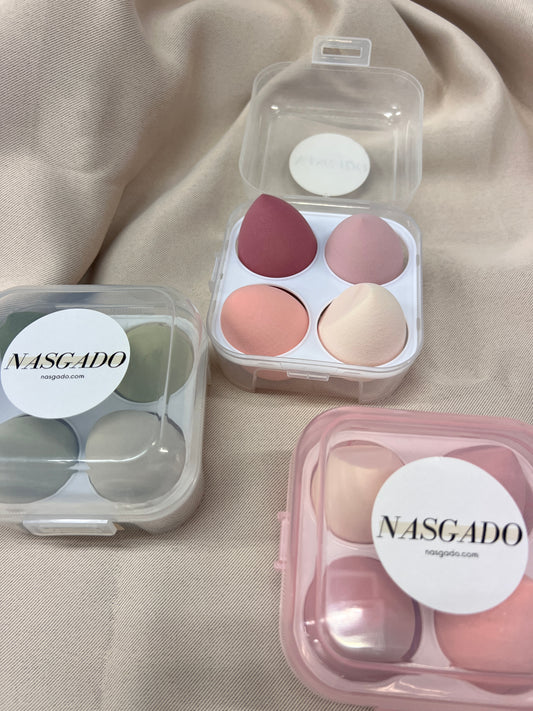 Makeup Schwamm 4er Set mit Box