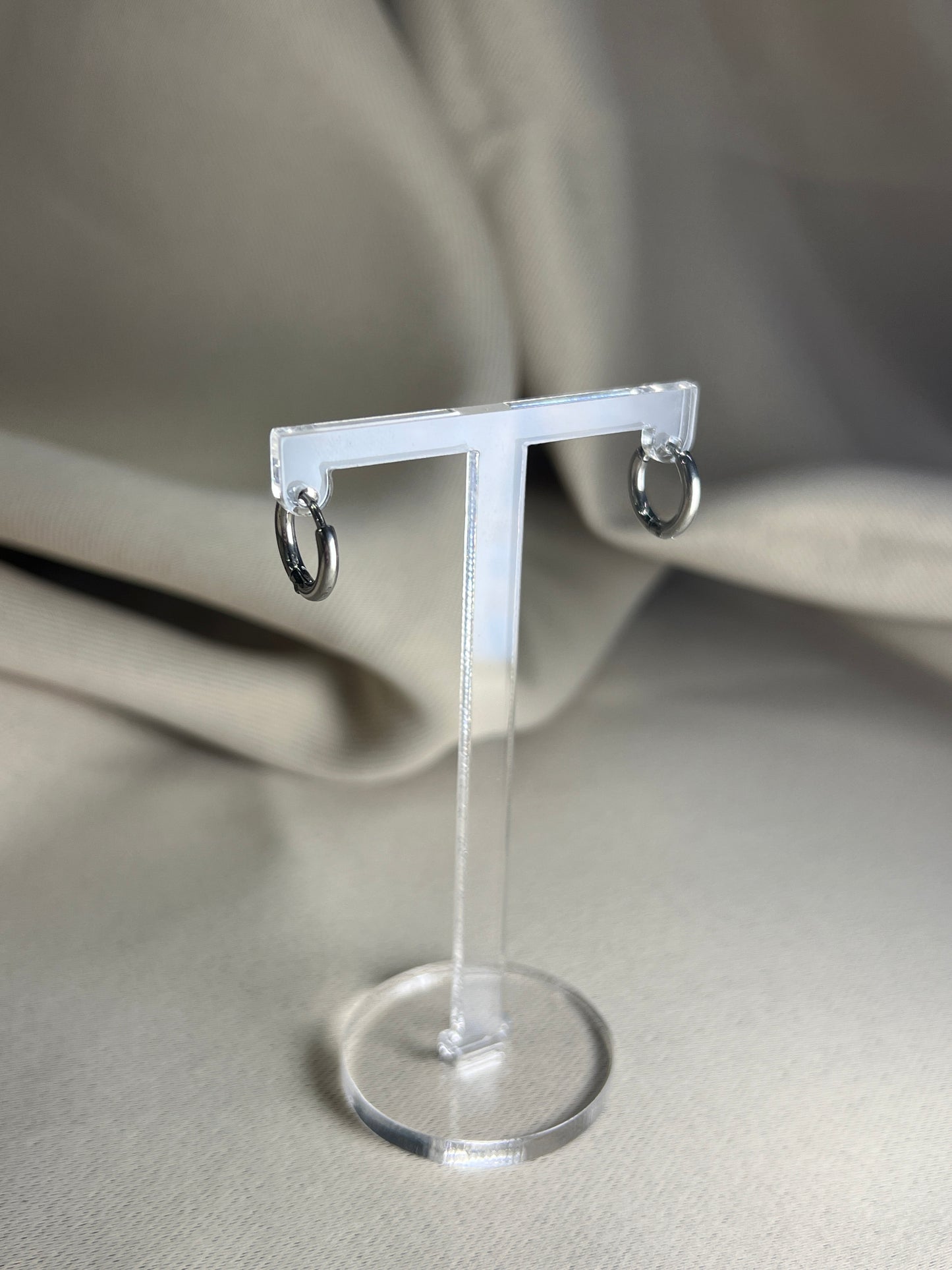 Ohrringe Hoops S.3 Silber