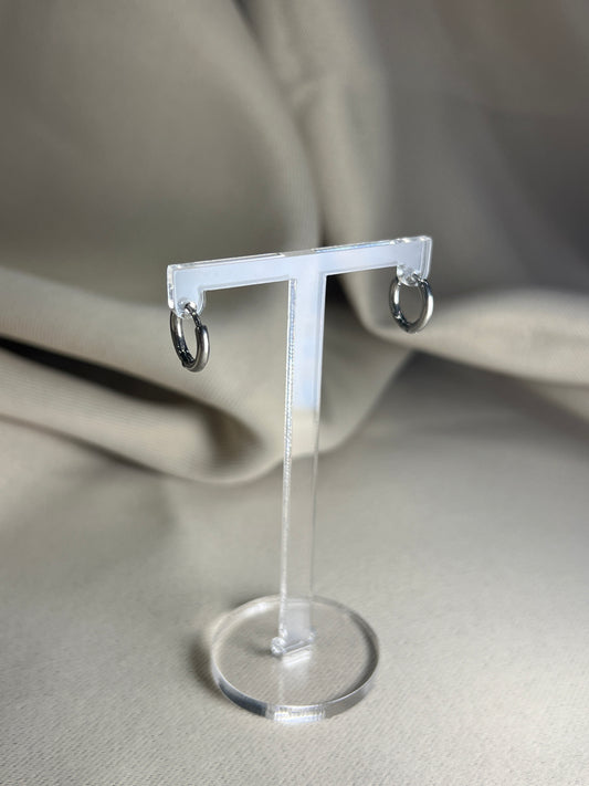 Ohrringe Hoops S.3 Silber