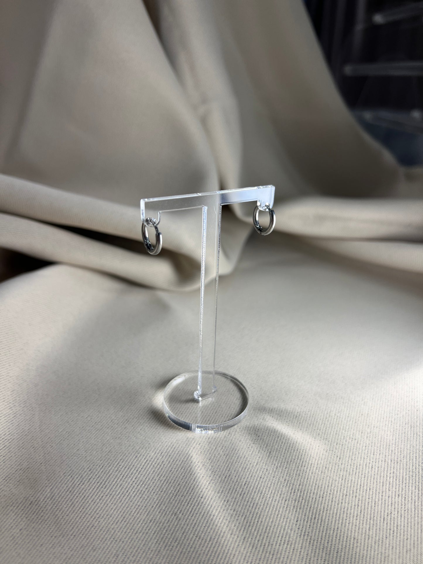 Ohrringe Hoops S.3 Silber