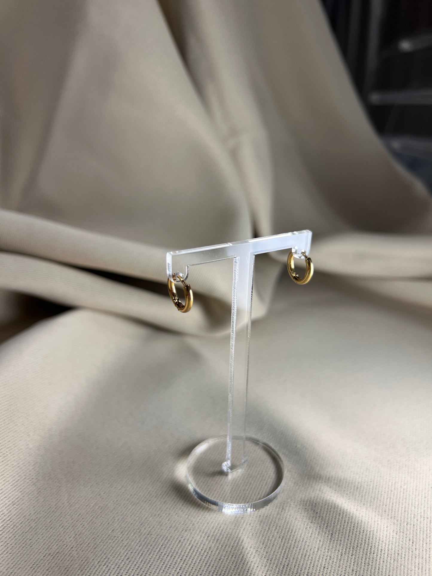 Ohrringe Hoops S.3 Gold