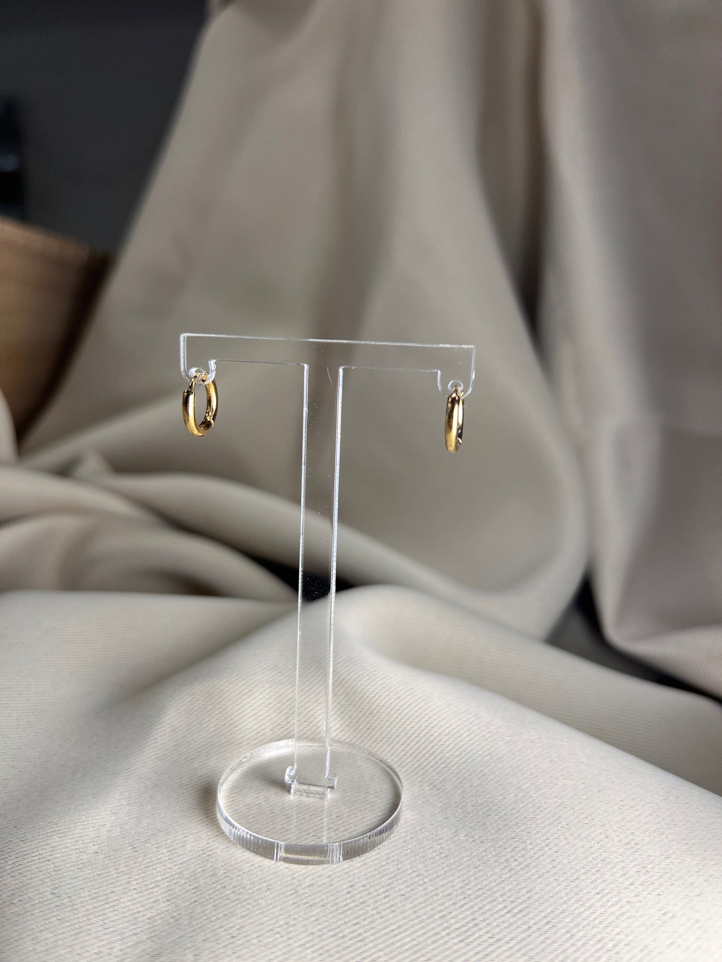 Ohrringe Hoops S.3 Gold