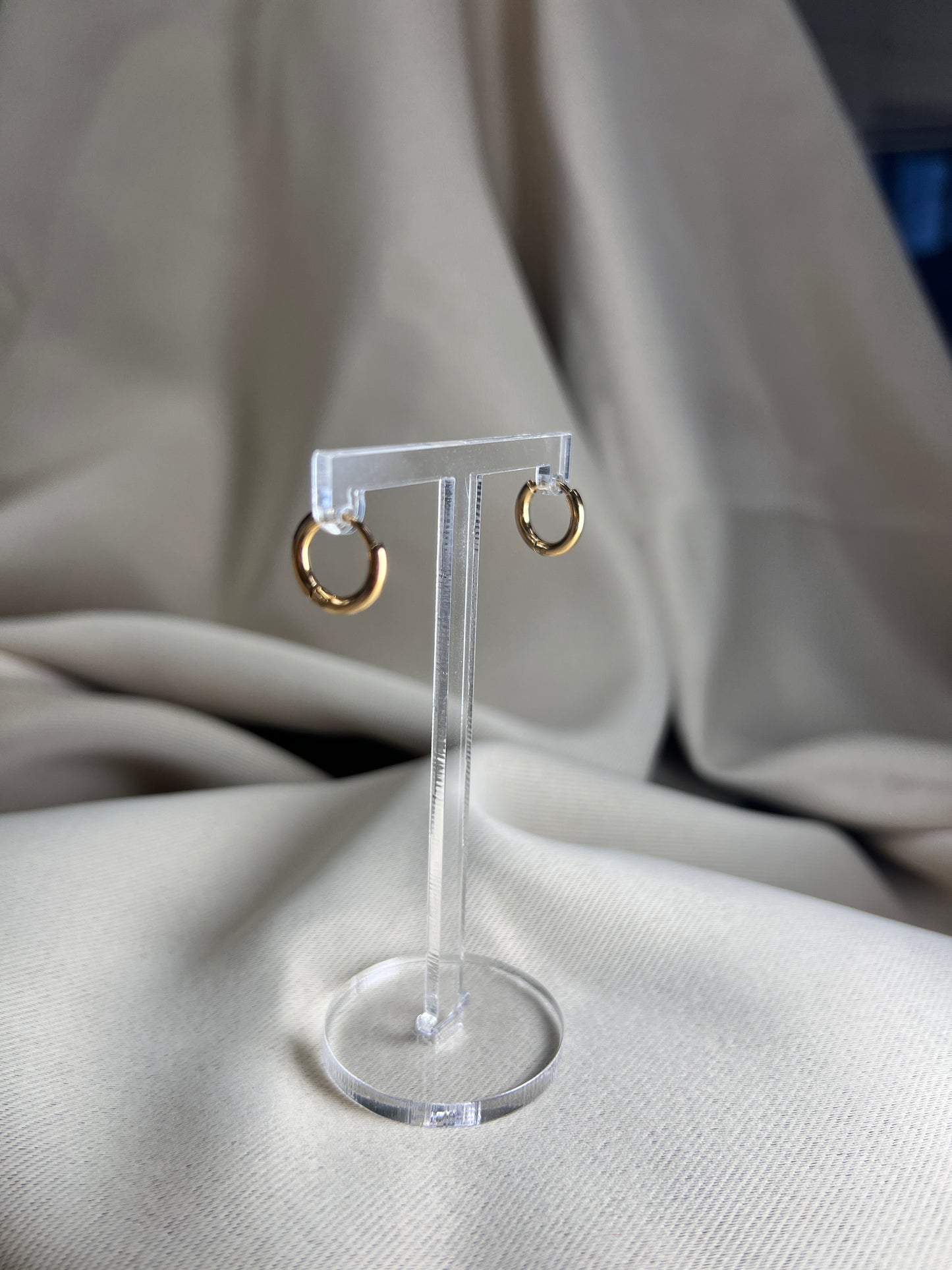 Ohrringe Hoops S.3 Gold