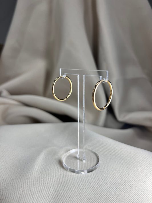 Ohrringe Hoops L.2 Gold