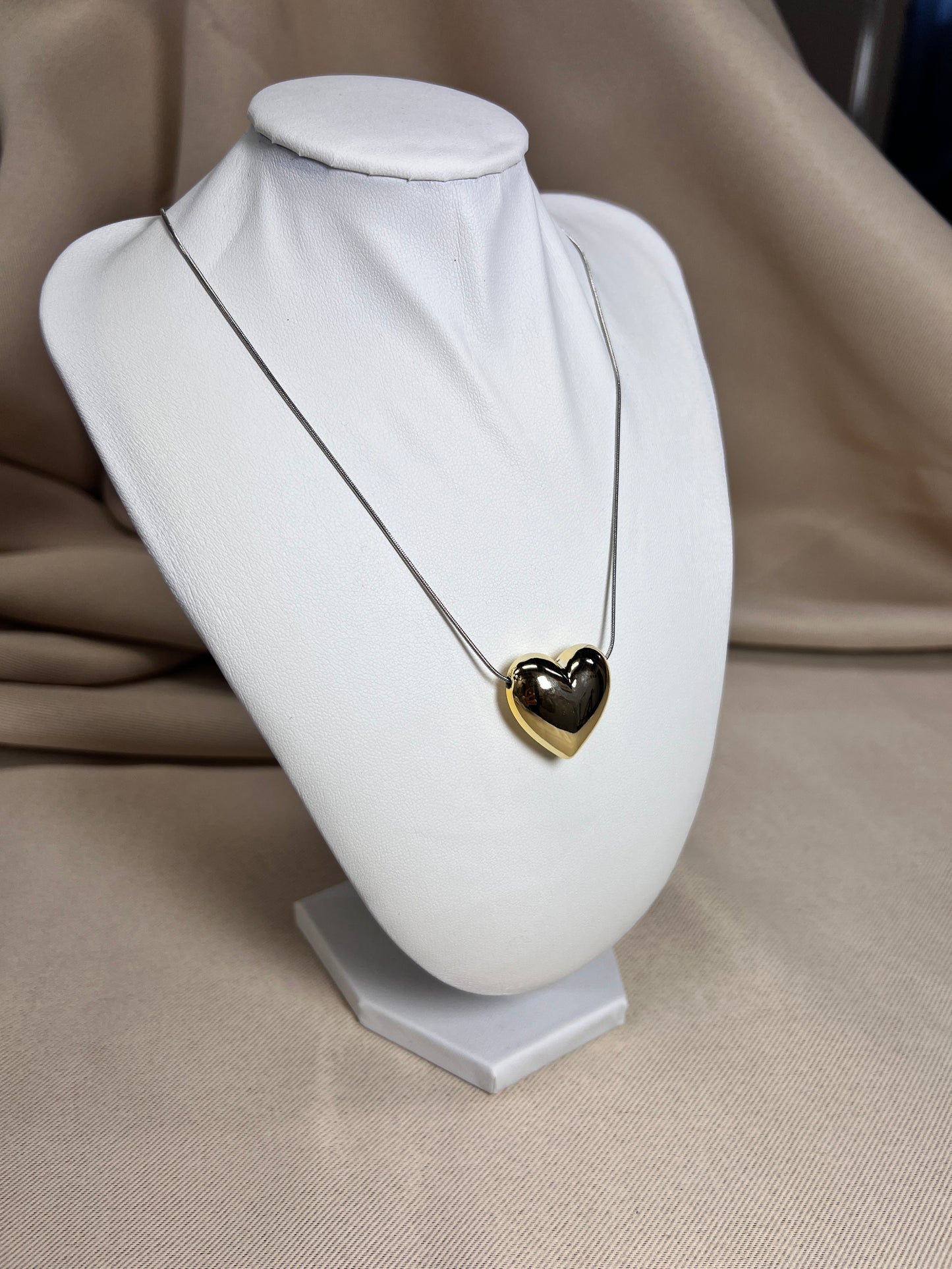Halskette Heart in Gold